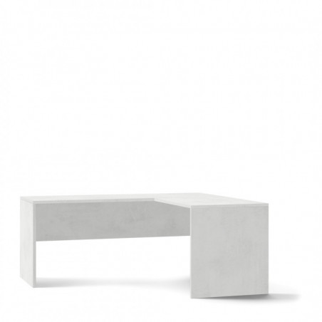 Scrivania Angolare Destra 180L x 169P x h76 – Finitura Bianco Opaco – Sarmog