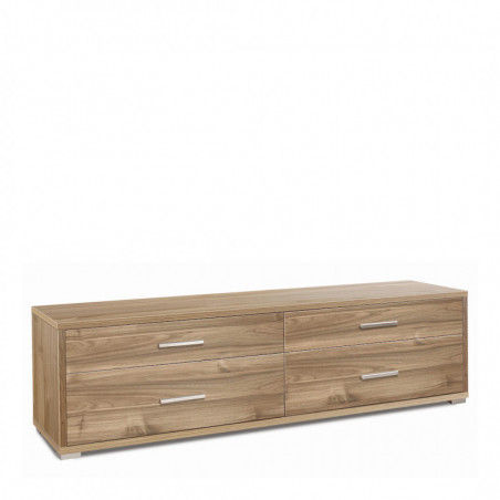 Mobile 4 Cassetti 179L x 47P x h50 – Finitura Legno Noce – Sarmog