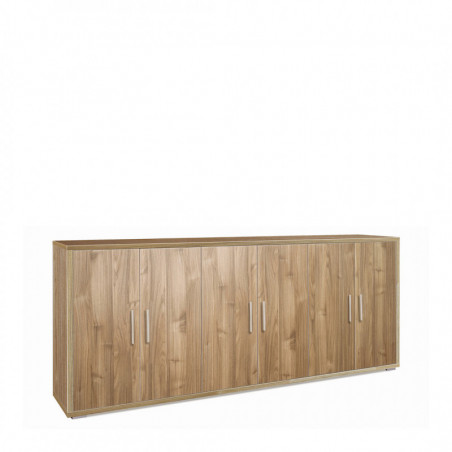 Mobile 6 Ante 203L x 41P x h84 – Finitura Legno Noce – Sarmog