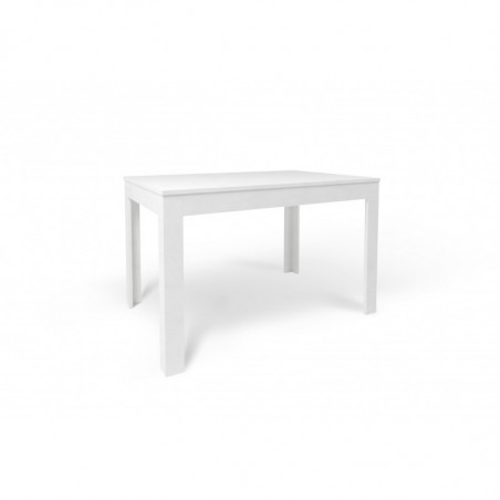 Tavolo Allungabile 120+50L x 80P x h75 – Finitura Bianco Opaco – Sarmog