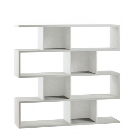 Libreria Modulare 150L x 38P x h144 – Finitura Bianco Opaco – Sarmog