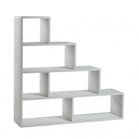 Libreria a Scala 150L x 38P x h144 – Finitura Bianco Opaco – Sarmog