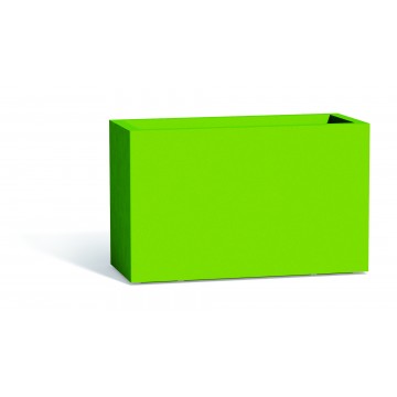 Fioriera in Polimero Monacis Flowerpot cm 80X35 h 50 Verde