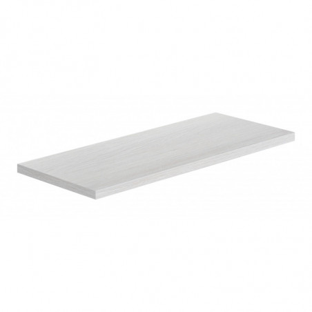 Mensola da Muro, Scaffale Legno, Mensola da Parete, Rovere Sbiancato, 56x23,7x2,3 cm - Smart