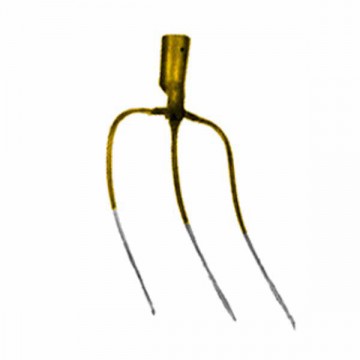 Fork 3 Gold Prongs Styria