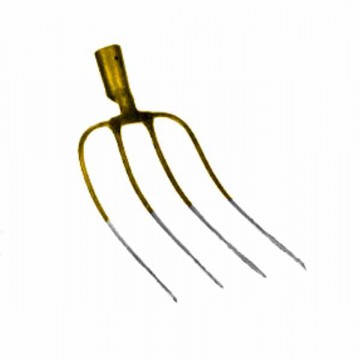 Fork 4 Gold Prongs Styria