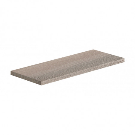 Mensola da Muro, Scaffale Legno, Mensola da Parete, Rovere Sagerau, 36x15,5x1,8 cm - Smart