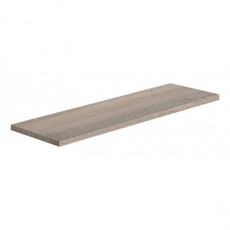 Mensola da Muro, Scaffale Legno, Mensola da Parete, Rovere Sagerau, 76x23,7x2,3 cm - Smart