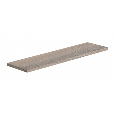 Mensola da Muro, Scaffale Legno, Mensola da Parete, Rovere Sagerau, 56x15,5x1,8 cm - Smart