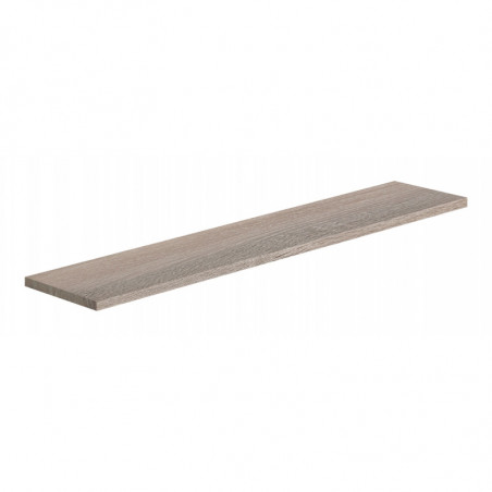 Mensola da Muro, Scaffale Legno, Mensola da Parete, Rovere Sagerau, 76x15,5x1,8 cm - Smart
