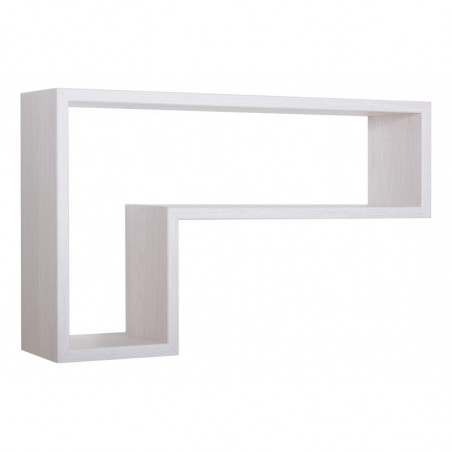 Mensola da Muro, Pensile Bagno, Mensola da Parete, Scaffale da Parete, Rovere Imperiale, 61x37 p15,5 cm - Lettera