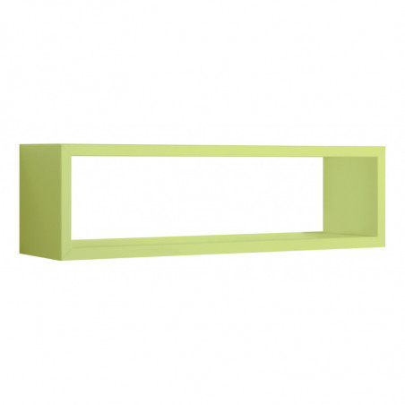 Mensola da Muro, Pensile Bagno, Mensola da Parete, Scaffale da Parete, Verde, 60x17 p15,5 cm - Regolo