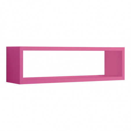 Mensola da Muro, Pensile Bagno, Mensola da Parete, Scaffale da Parete, Fuxia, 60x17 p15,5 cm - Regolo
