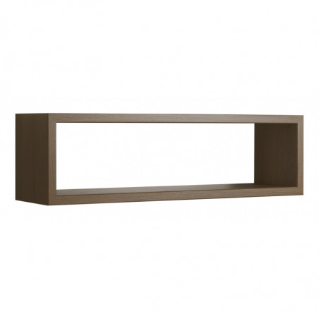 Mensola da Muro, Pensile Bagno, Mensola da Parete, Scaffale da Parete, Rovere Tabacco, 60x17 p15,5 cm - Regolo