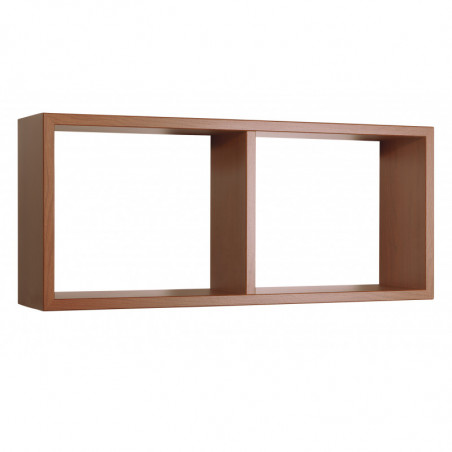 Mensola da Muro, Libreria Sospesa, Libreria da Parete, Scaffale da Parete, Ciliegio, 70x30 p15,5 cm - Morgana