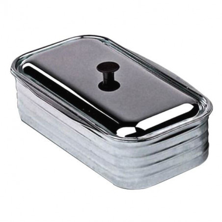 Vasca inox – Vasca Inox 4,5 acciaio inox finitura lucida dotazione coperchio 45 cm – Lincar