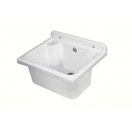 Pilozzo Mini a muro 42,5x34 cm da esterno – Marmo – Compatto e resistente – Giardino e garage – Kit di montaggio – Negrari