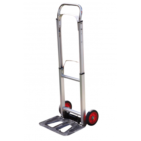 Carrello Ercolino portata 90 kg con telaio in acciaio / alluminio – robusto e indeformabile per movimentazione carichi