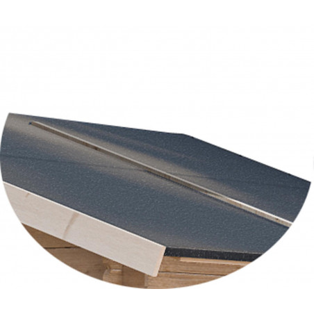 Kit copertura guaina grigia per casetta Stefy 62678-62679 – guaina bituminosa ardesiata 3 mm grigio antracite outdoor tetto