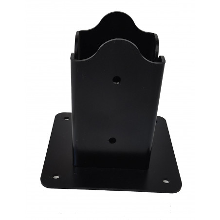 Porta palo a pavimento 12x12 cm – Cataforesi