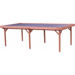 Gazebo da giardino in legno...