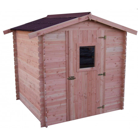 Casetta da Giardino Dublino In Legno Douglas 28 mm 200x200 Senza Pavimento