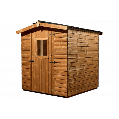 Casetta da Giardino Therma in legno trattato 19mm 160x160 con pavimento