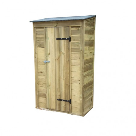 Armadio da Giardino in Legno Trattato 12 mm 111x64x186