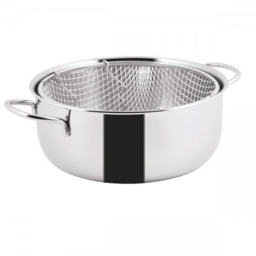 Metalsomma stainless steel fryer with 24 cm basket
