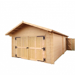 Garage in legno 350x620 cm...