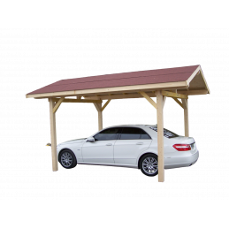 Tettoia posto auto in legno...