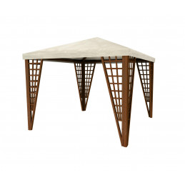 Gazebo in legno 300x300 cm...