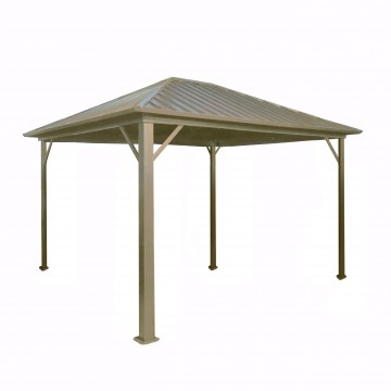 Gazebo in Alluminio 365X300 cm Newgarden Colore Crema