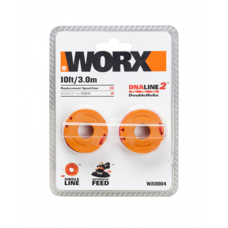 Bobina filo di ricambio WA0004 1,65 mm per tagliabordi elettrici - Worx