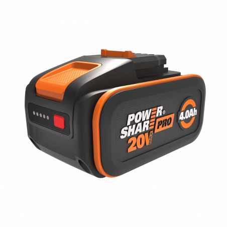 Batteria agli ioni di litio con indicatore Worx PowerShare Pro 20V 4.0Ah WA3644 - Worx