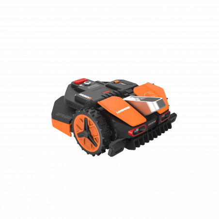 Robot rasaerba automatico WR216E Landroid Vision con videocamera AI per giardini fino a 1600 m² - Worx