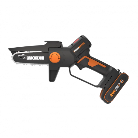 Motosega Potatore a Batteria WG325E 20V Brushless Barra 12 cm con Batteria 2Ah - Worx Nitro