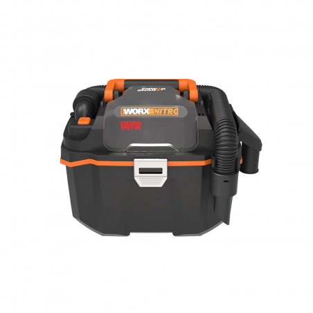 Aspiratore Solidi e Liquidi 20V WX031 Brushless con Funzione Soffiatura 8L per Officina e Auto - Worx