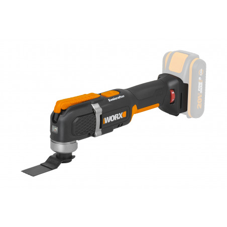 Utensile multifunzione oscillante WX696.9 20 Volt Sonicrafter corpo macchina per taglio e levigatura - Worx