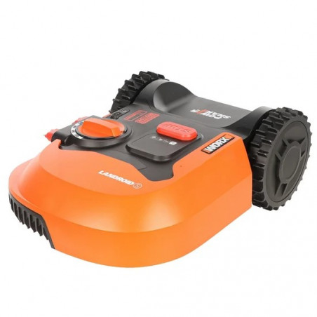 Robot rasaerba automatico WR184E Landroid WiFi con taglio mulching per giardini fino a 400 m² - Worx