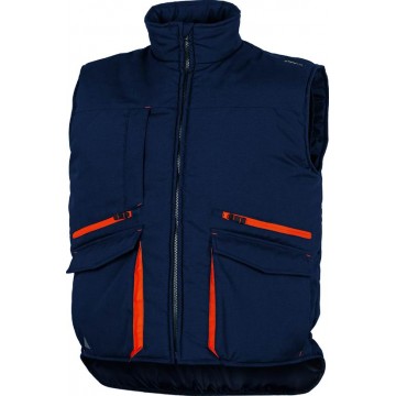 Deltaplus Padded Vest Sierra 2 Blue/Orange Sz. L