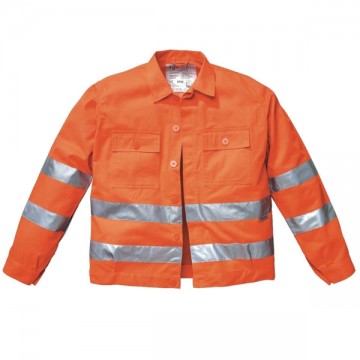 Orange Reflex High Visibility Jacket 52