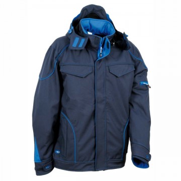 Veste en polyester Tecka Cofra bleu marine/royal 54