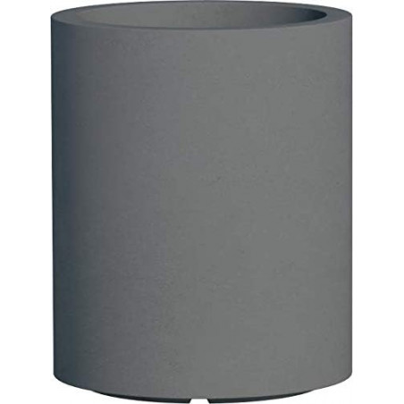 Vase en polymère gris Monacis Venusio - Ø 40 cm. - h 50cm.
