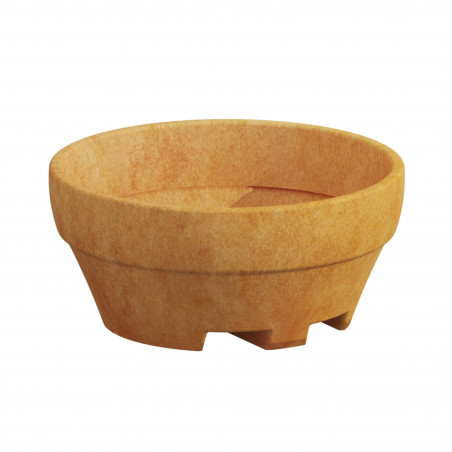 Vaso grande XXL di design Ø120 H60 in polimero impruneta per alberi e grandi piante per interno ed esterno - Made in Italy - Monacis