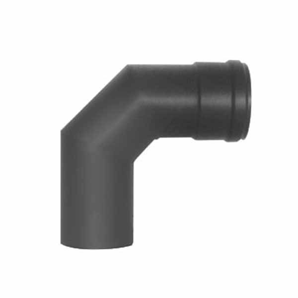 Curva A Gomito Per Tubo Stufa E Camino In Acciaio Inox 70mm – Resistente Al Calore Per Sistemi Di Ventilazione E Affumicatori - 2