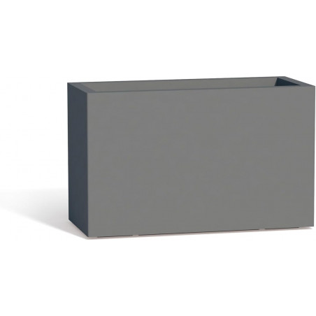 Flowerpot in Polymer Monacis Flowerpot cm 80X35 h 50 Gray