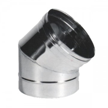 Coude Inox Secteurs 45° 10 Maral