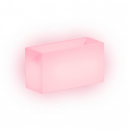 Light planter in Polymer...