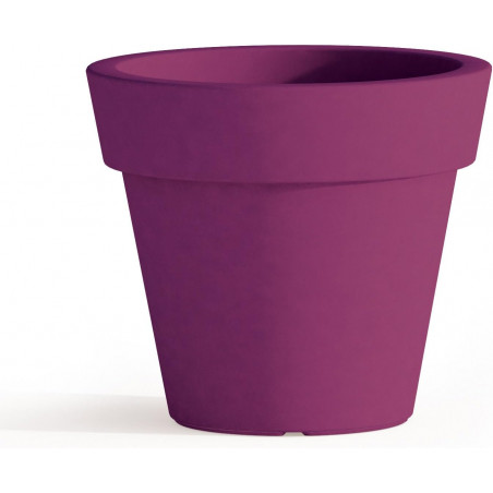 Purple Gemma Monacis Polymer Vase - Ø 50 cm. - h 44cm.
